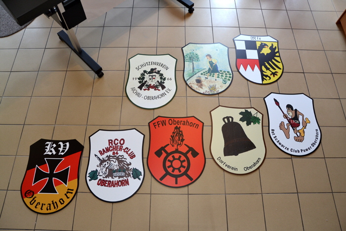 Stickerei · Textildruck · Aufkleber Made in Feuchtwangen  Germany!